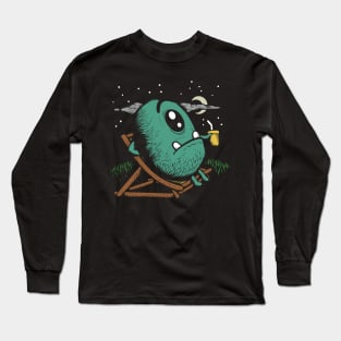 chill out monster doodle Long Sleeve T-Shirt